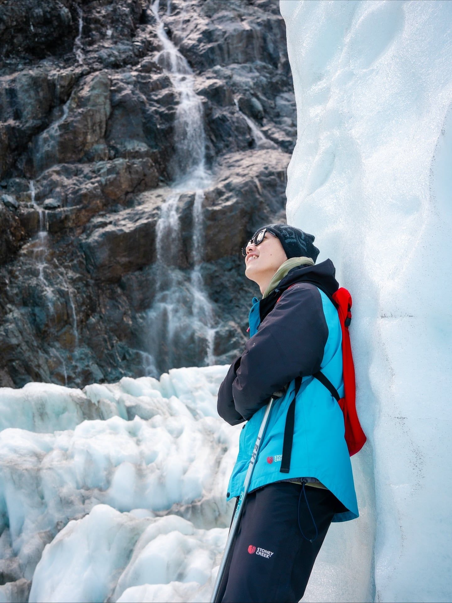 Fox Glacier tour visitor photo